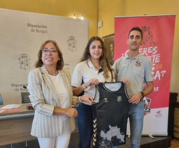 Por qué aparece Molina de Aragón en la camiseta de un club femenino de baloncesto burgalés