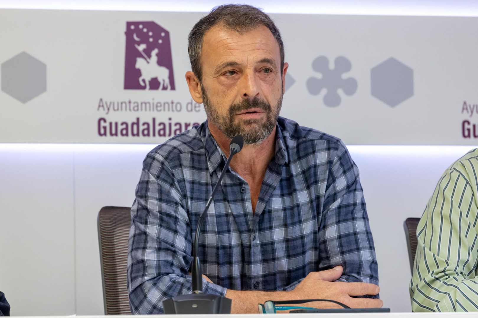Javier Toquero, de Vox, primer teniente de alcalde del Ayuntamiento de Guadalajara//Imagen: Ayto. Guadalajara.
