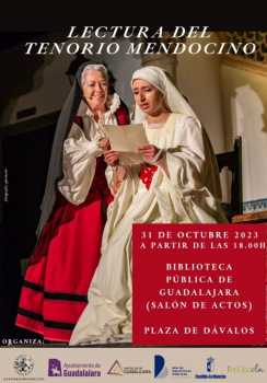 La Biblioteca Pública de Dávalos acoge la lectura del 'Tenorio Mendocino'