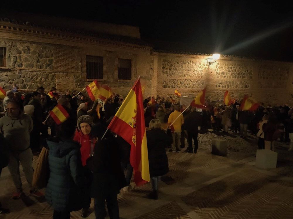 Imagen: Grupo municipal de VOX en el Ayuntamiento de Toledo