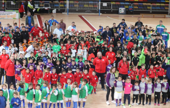 Arranca la liga benjamín, prebenjamín e iniciación del fútbol sala de Guadalajara