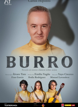Los actores Carlos Hipólito en 'Burro' y Alberto San Juan en 'Lorca en Nueva York', este fin de semana en la Casa de la Cultura