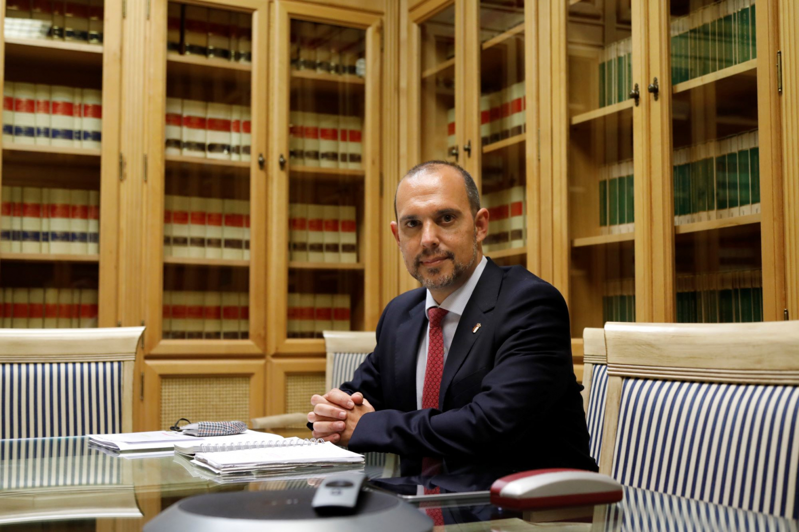 Pablo Bellido, presidente de las Cortes de Castilla-La Mancha//Imagen: Cortes CLM.
