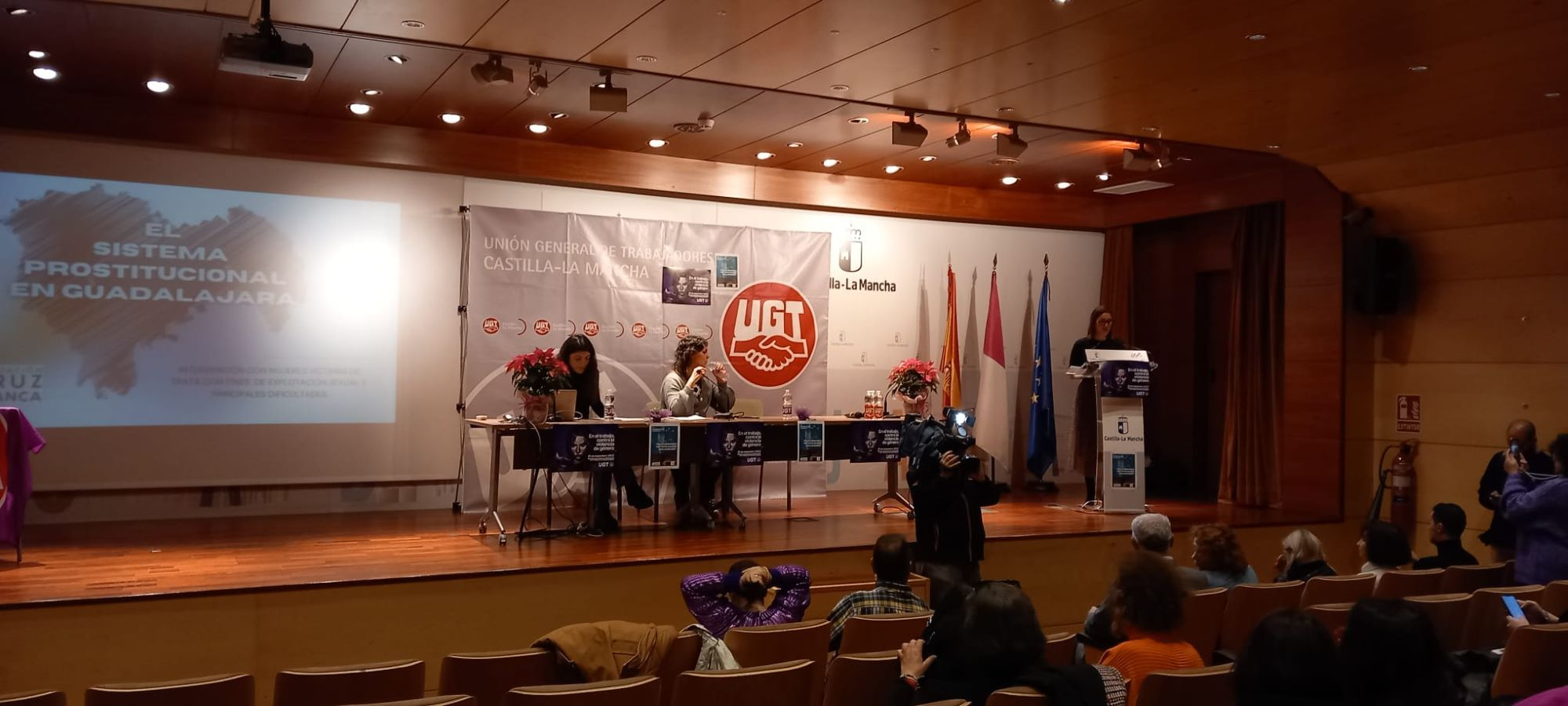 UGT ha celebrado una jornada para denunciar todas las violencias contra las mujeres, especialmente en el mundo laboral.