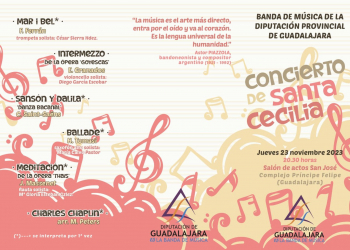 La Banda Provincial de Música ofrece esta tarde el concierto de Santa Cecilia en el Centro San José