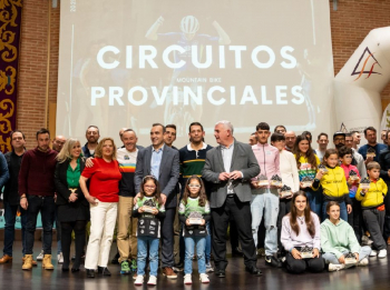 La Diputación entrega los premios a los ganadores de los Circuitos Provinciales de Mountain Bike