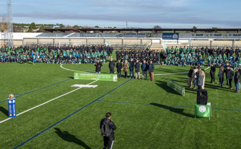 Marchamalo vive su fiesta del fútbol en la inauguración de un renovado Complejo Deportivo ‘La Solana’