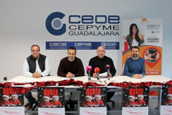 Arranca la campaña "El Doble de Navidad" que premia las compras en el pequeño comercio de Guadalajara y su provincia