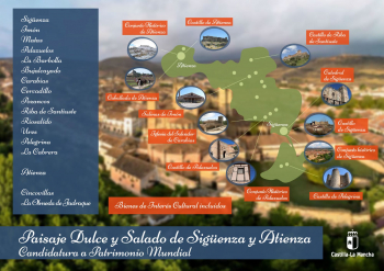 El Paisaje Dulce y Salado de Sigüenza y Atienza, galardonado por la Junta con la Medalla al Mérito Cultural 