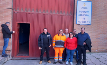 El depósito de vehículos de la grúa, cerrado a cal y canto por incumplir las normas de seguridad