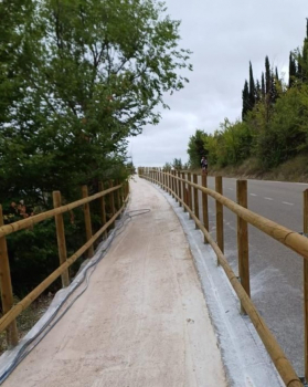 El Paraje de la Fuensanta, en Horche, más accesible para los senderistas y vehículos