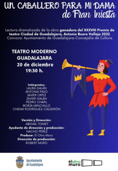 El Teatro Moderno acoge esta tarde la lectura dramatizada 'Un caballero para mi dama', dirigido por Abigail Tomey