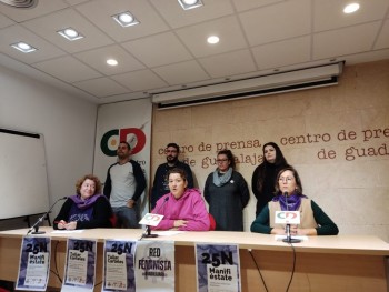 La Red Feminista reclama la creación de un Juzgado de Violencia de Género en Guadalajara, ante las 548 denuncias interpuestas entre enero y octubre