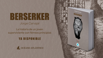 El autor guadalajareño, Jorge Carvajal, alcanza la segunda edición de su novela negra "Berseker"