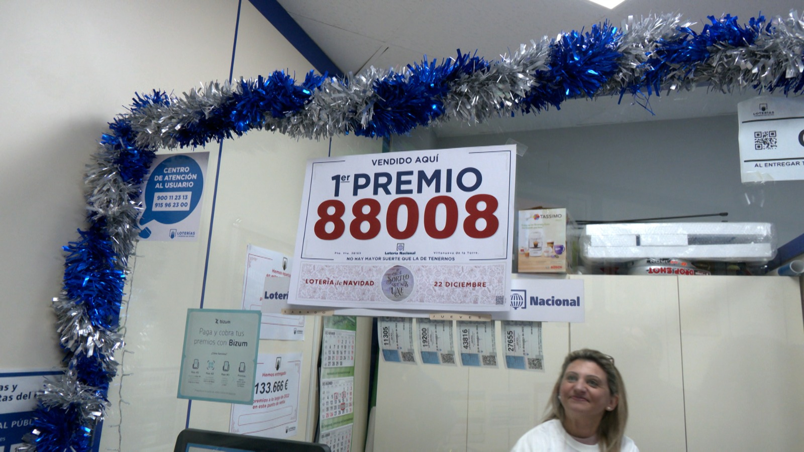 Imagen cortesía de la Administración de Lotería nº 9 de Guadalajara.