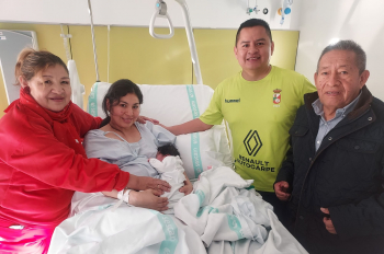 Matías Alonso, el primer bebé nacido en el Hospital de Guadalajara en 2024