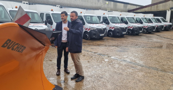 La Junta incorpora 10 nuevos camiones ligeros para mejorar el trabajo de las Brigadas de Conservación de Carreteras de Guadalajara