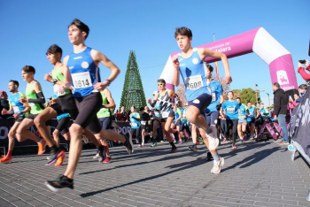 Más de 350 corredores en la quinta edición de la San Silvestre de Guadalajara