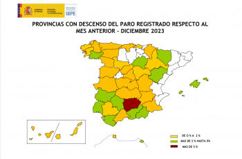 Tímido descenso del paro en Guadalajara en el mes de diciembre