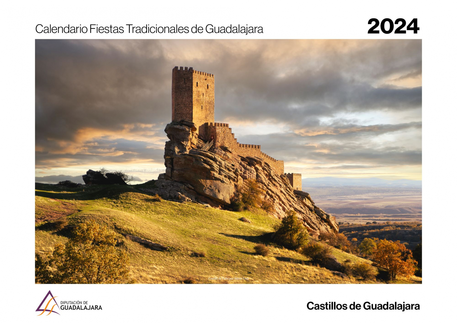 Portada del calendario de fiestas tradicionales//Imagen: Diputación Provincial. 
