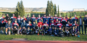 Las Selecciones masculinas absoluta y M20 de Rugby concentradas en Guadalajara