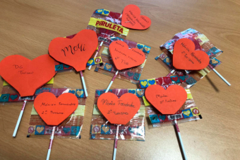 Piruletas por San Valentín para apoyar la investigación contra el cáncer