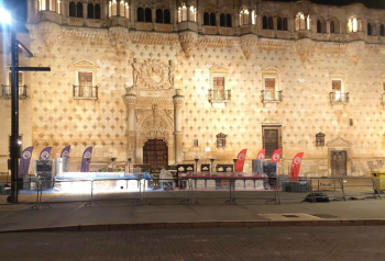 El Palacio del Infantado acoge hoy el rodaje del popular talent show Master Chef 