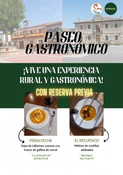 Rumbo Rural pone en marcha un programa de paseos gastronómicos para dinamizar el Alto Tajo
