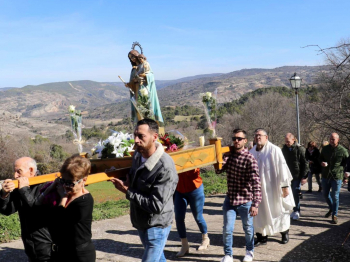 Tabladillo celebra su fiesta patronal de la Virgen de las Candelas 