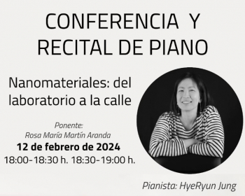 Conferencia sobre Nanomateriales y recital de piano, en el EJE