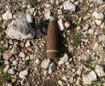 La Guardia Civil desactiva un proyectil de la Guerra Civil en Jadraque