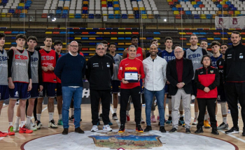 La selección española de baloncesto recala en Guadalajara tras su debut en el Eurobasket