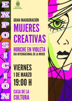  La exposición ‘Mujeres Creativas’ abre este viernes la programación ‘Horche en Violeta’ 