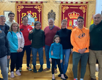 La windsurfista horchana Pilar Prieto representará a Horche en la V Vuelta Ciclista a España Movimiento Ultreya Más Sol