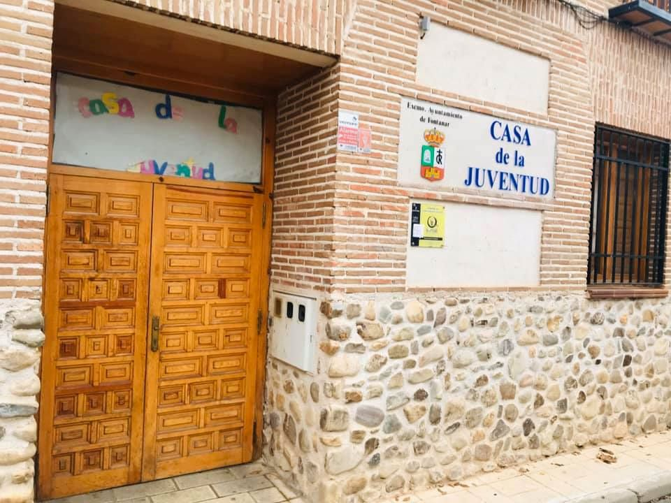 Casa de la Juventud del municipio//Imagen: Ayto. Fontanar Facebook.
