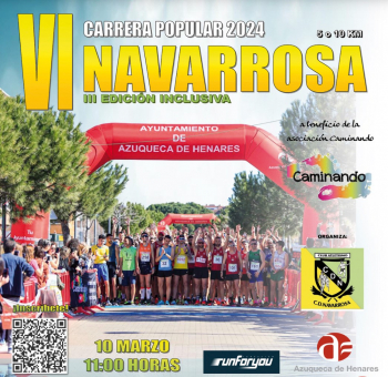 La VI Carrera Popular Inclusiva Navarrosa 2024 alcanza las 400 inscripciones