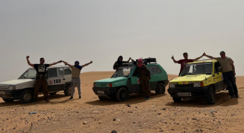 Seis cabanilleros participaron en la “Panda Raid”, el rally de los Seat Panda