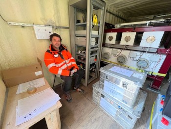 El proyecto ORCA detecta en la Antártida una tormenta solar y la erupción del volcán Tonga 