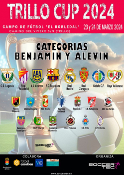 Pequeñas promesas del fútbol llenarán El Robledal este fin de semana para disputar la Trillo Cup 2024