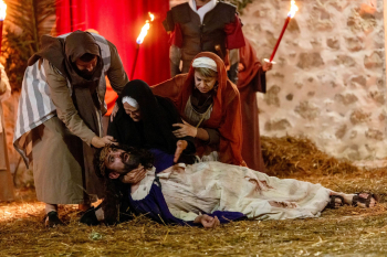 La Pasión Viviente de Iriépal vuelve a sorprender y a sobrecoger