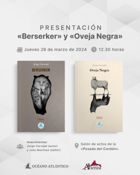 Encuentro literario en la Posada del Cordón de Atienza con el autor Jorge Carvajal