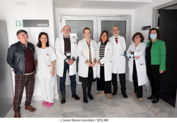 La Asociación ALCER Guadalajara conoce el nuevo Hospital de Día de Diálisis