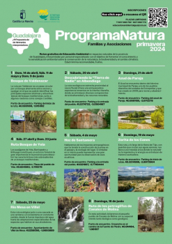 Ocho propuestas increíbles para conocer los espacios naturales de Guadalajara a través del Programa Natura