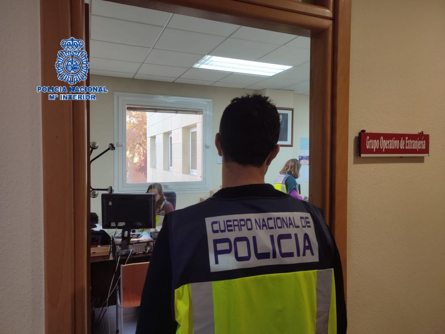 La Brigada de Extranjería de Guadalajar atrabaja intensamente contra la trata//Imagen: Policía Nacional
