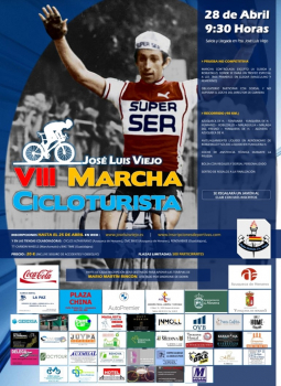 Abierta la inscripción en la VIII Marcha Cicloturista José Luis Viejo