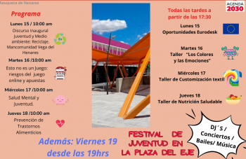 Azuqueca celebra del 15 al 19 de abril la Semana Europea de la Juventud