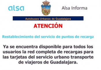 Alsa informa que los puntos de recarga de los autobuses urbanos ya están operativos