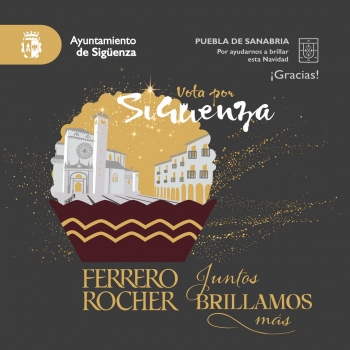 Sigüenza se queda fuera del concurso 'Juntos brillamos más" de Ferrero Rocher