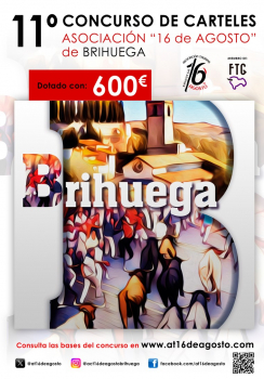 El XI Concurso de Carteles del encierro de Brihuega mantiene los 600 euros del premio