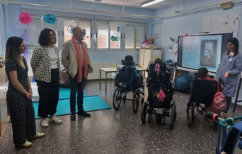 Más de medio millón de euros para mejoras y ampliación de plantilla en el colegio de educación especial Virgen del Amparo